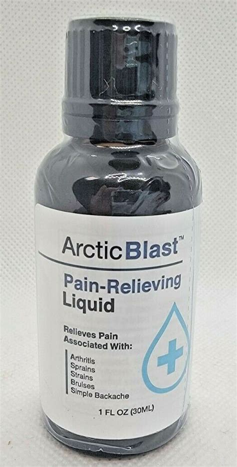 arctic blast pain relieving liquid reviews